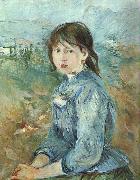 Berthe Morisot The Little Girl from Nice Spain oil painting artist